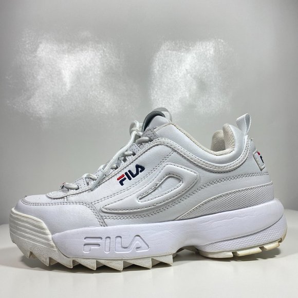 Fila Women Shoes Disruptors 2 Premium Sneakers White Sz 8 - Picture 8 of 15